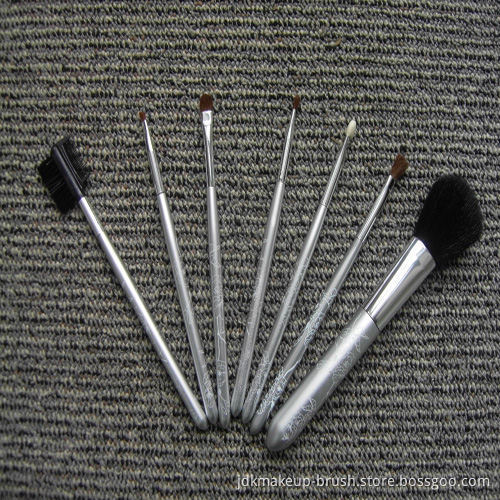 Best Promotion Gift 7pcs Cosmetic Brush Set With Flower Printing 